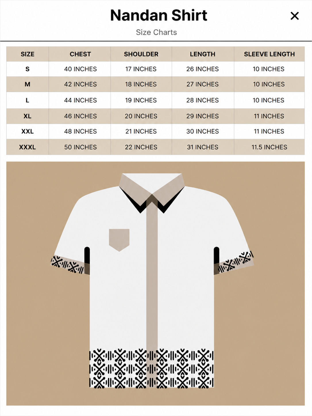 Nandan Shirt